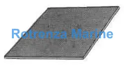 TILE PLASTIC 2X304.8X304.8MM