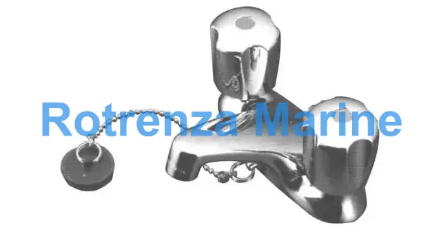 FAUCET MIXING LAVATORY TOTO, TL306R4GUR DOUBLE HANDLE 1/2"