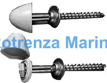 SCREWS TO FLOOR 63MM 2'S, T53DN