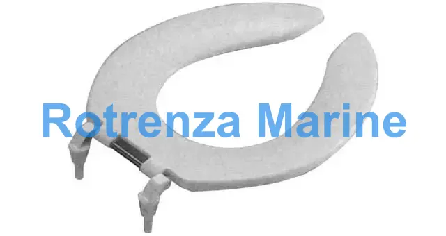 SEAT TOILET OPEN FRONT, WITHOUT COVER MODEL TC1R