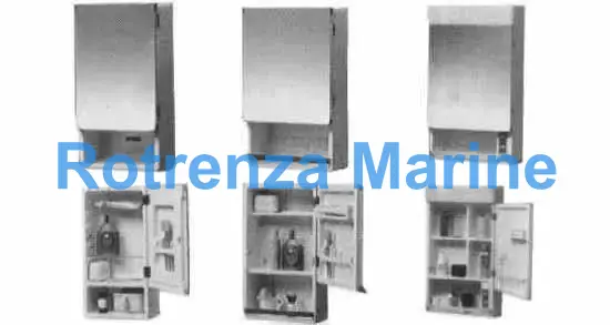 MEDICINE CABINET, SIZE W305XH510XD145MM