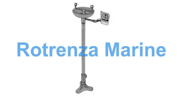 EYE WASH STAND TYPE, PLASTIC BOWL