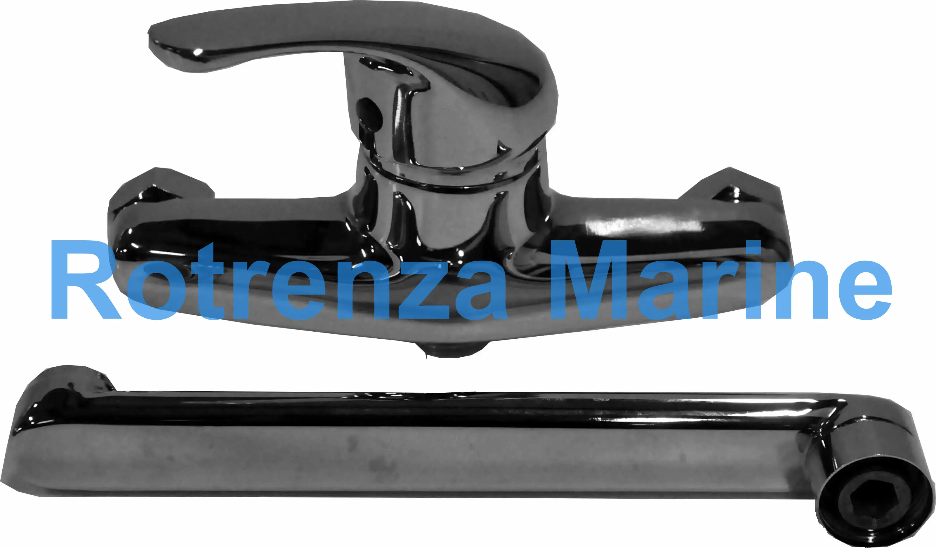 FAUCET SINK CHROMED WATERLINE, SINGLE LEVER 130-170MM SA557295  