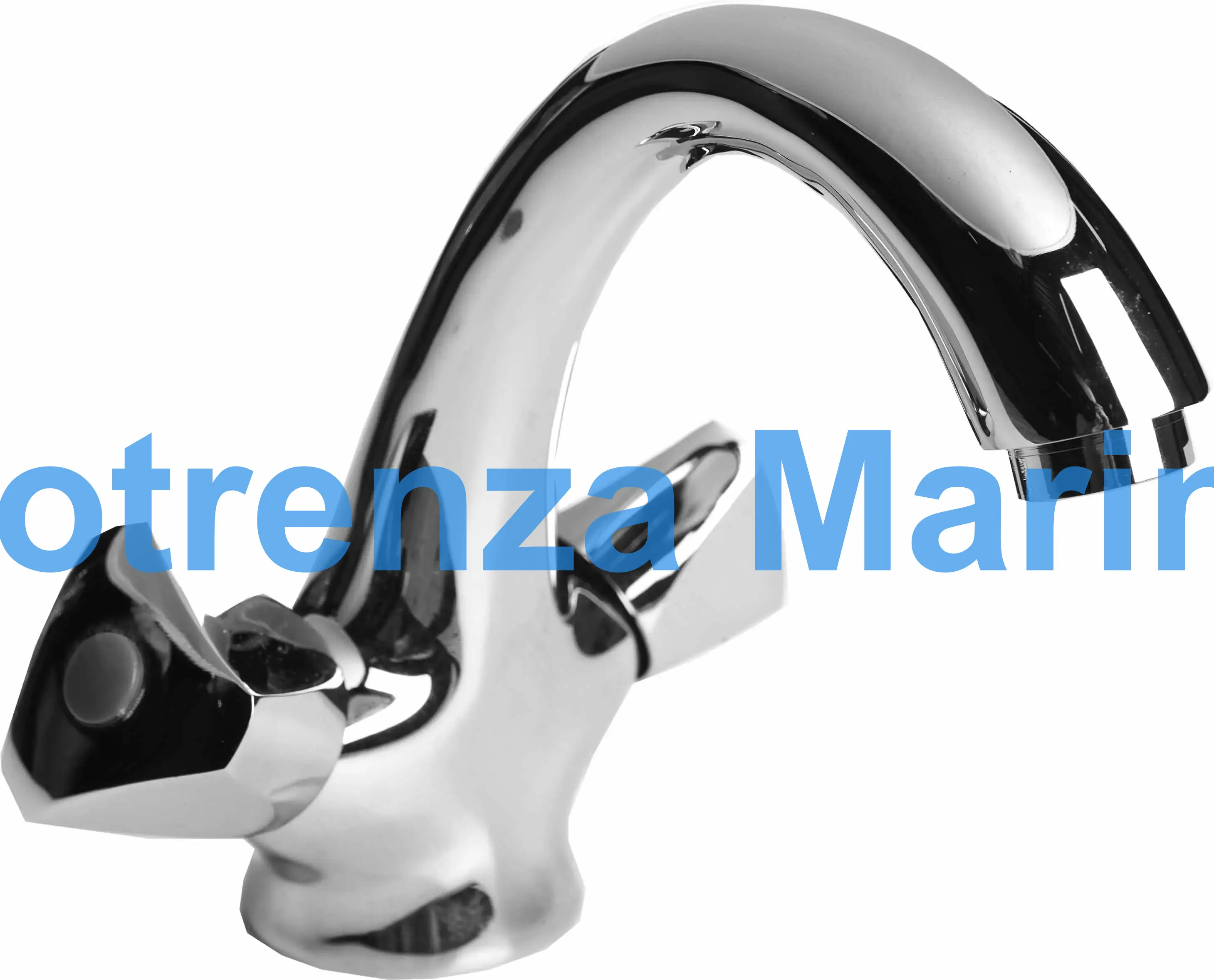 FAUCET WASHBASIN SA555019, 1 HOLE FIXED SPOUT 125MM