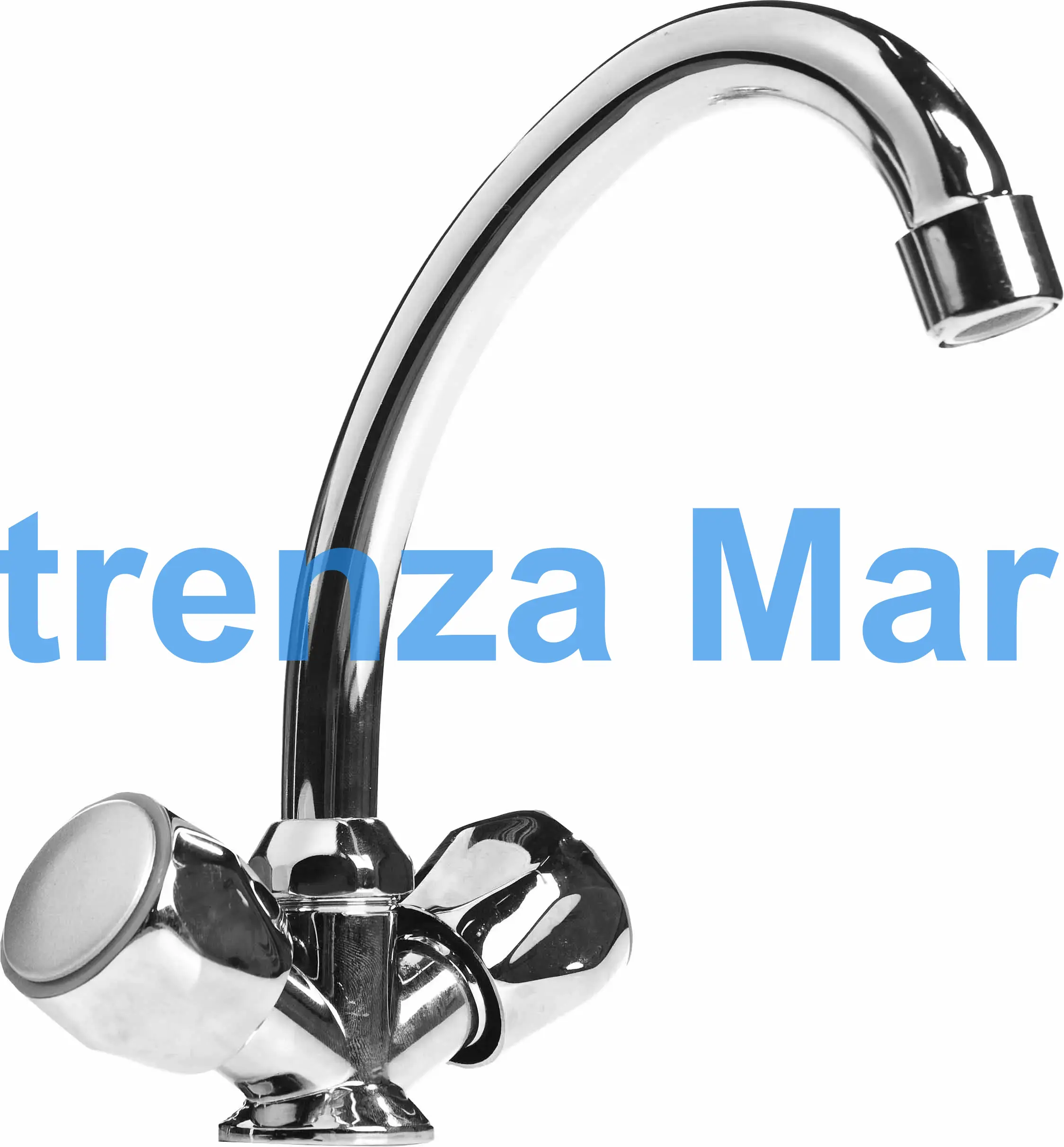 FAUCET WASHBASIN SA555020, 1 HOLE W/SWIVEL SPOUT 140MM