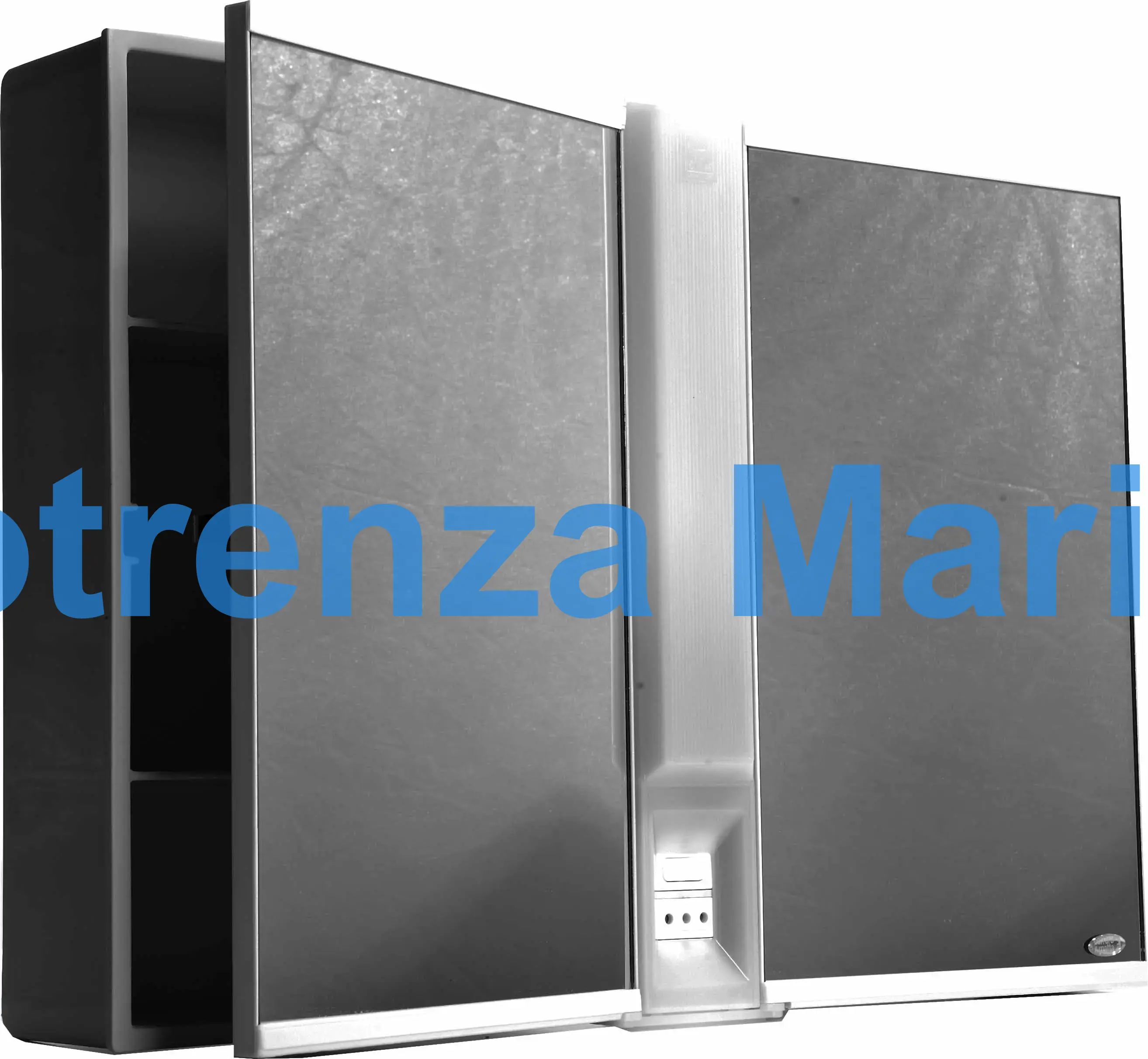 CABINET MEDICINE PVC SA020754, 65X49X11CM W/220V PLUG & LAMP 