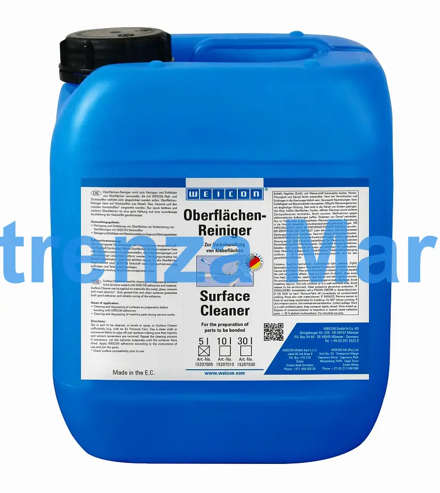 CLEANER SURFACE & DEGREASER, WEICON SURFACE CLEANER 5L