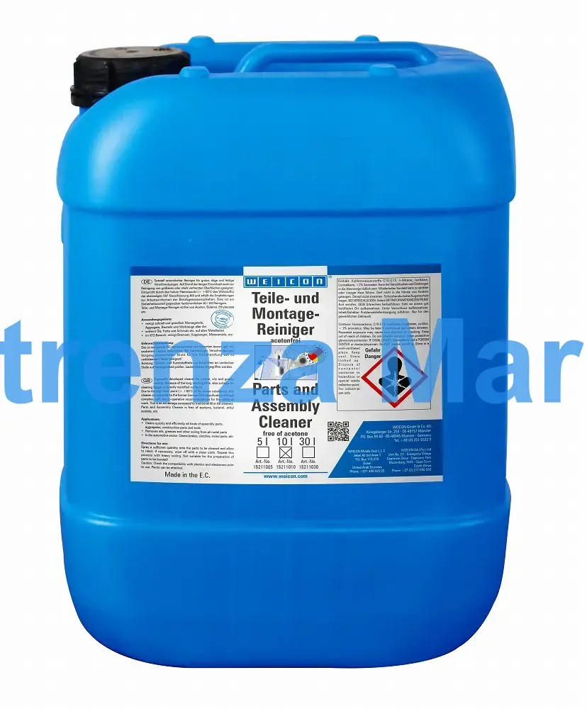 CLEANER OILY & GREASY SOILING, WEICON PARTS&ASS'Y CLEANER 10L