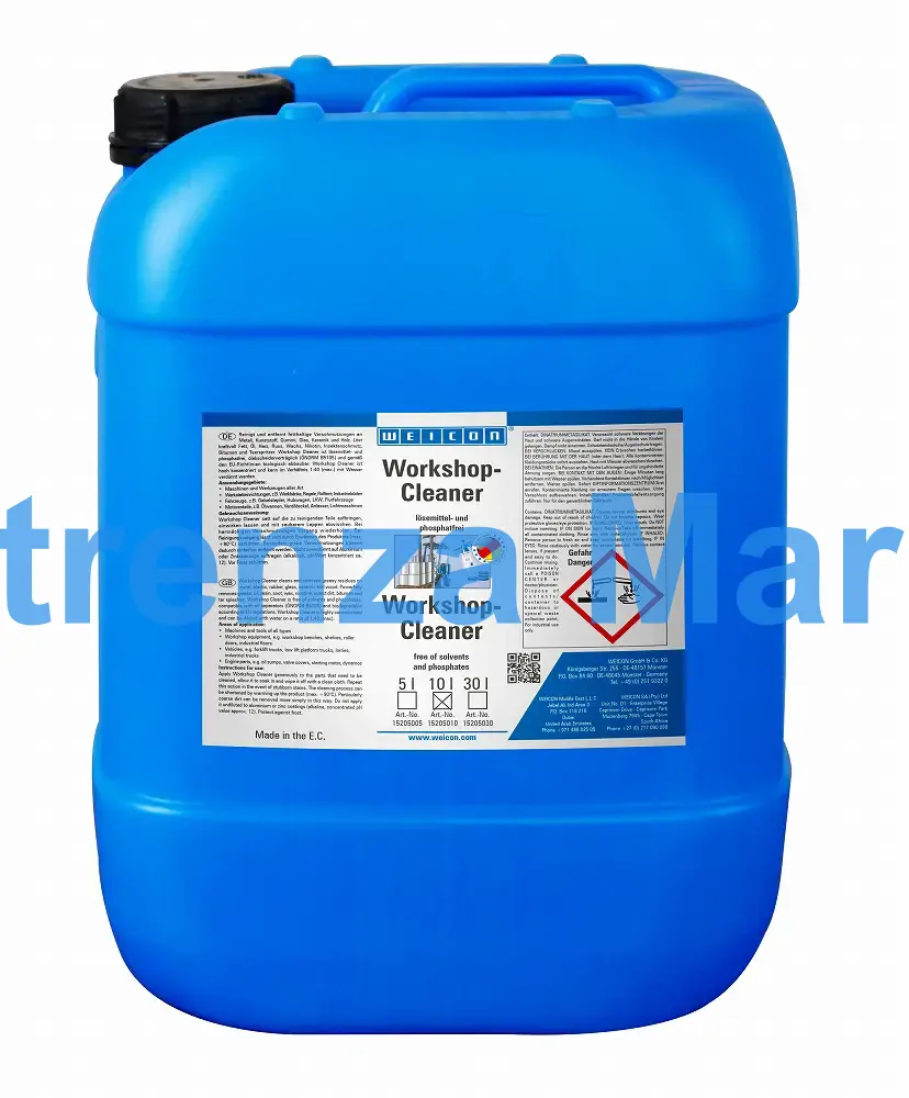 CLEANER & DEGREASER ALLPURPOSE, WEICON WORKSHOP-CLEANER 10LTR