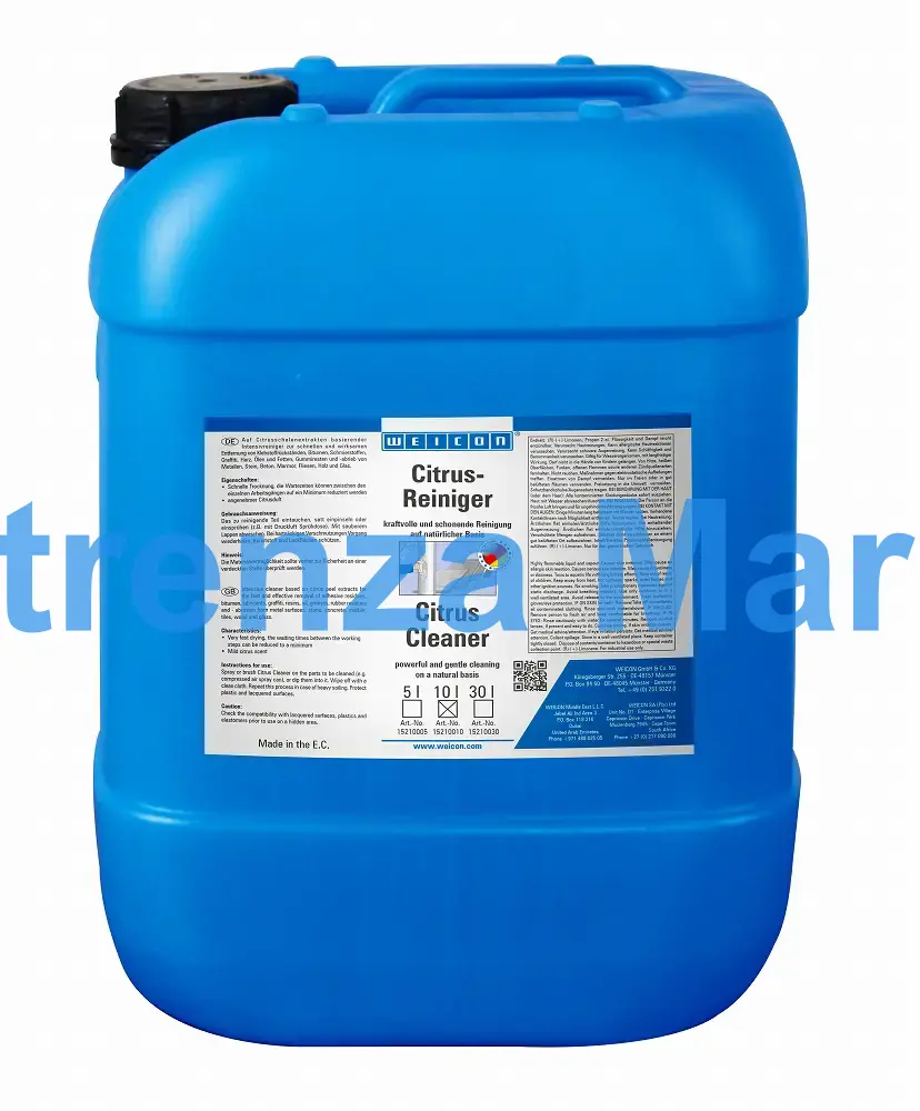 CLEANER & DEGREASER CITRUS, WEICON 10LTR
