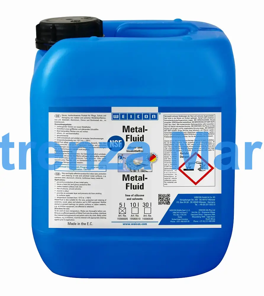 CLEANER METAL-FLUID CLEANING, & PROTECTION WEICON 5LTR