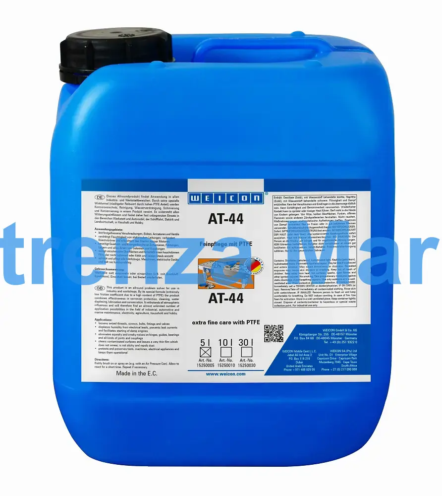 OILS LUBRICATING AND MULTI, FUNCTIONAL WEICON AT-44 5LTR