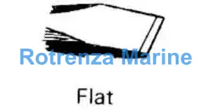 CHISEL FLAT HEX SHANK, FOR PNEUMATIC CHIPPING HAMMER