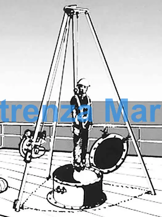 WINCH CASUALTY PANUMATIC, CAPACITY 250KGS ICO 1500-MW7