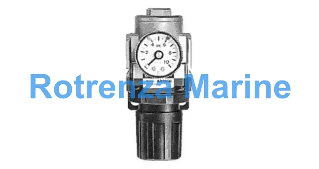 AIR LINE PRESSURE REGULATOR, W/O PRESSURE GAUGE PT 3/4