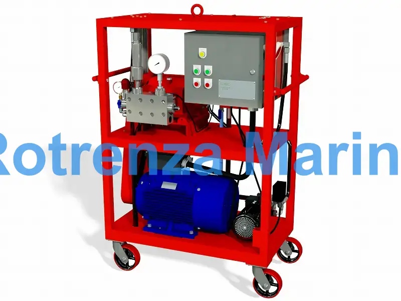 WATER BLASTER VERTICAL TYPE, ULTRA HIGH PRESSURE 1100BAR