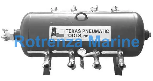 MANIFOLD AIR TANK STYLE, RUSTIBUS TX-2AMF 8 OUTLETS