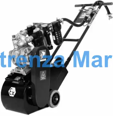 SCALER DECK EXPLOSION-PROOF, RUSTIBUS EX2000 AIR W:200MM