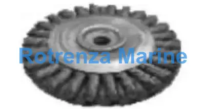 BRUSH TWISTED KNOT 6", PT/NO.340.163