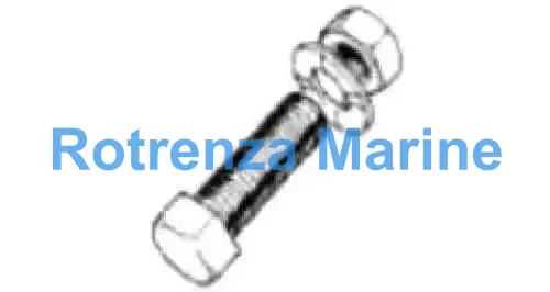 BOLT CENTER FOR 6" TWISTED, KNOT BRUSH PT/NO.340.559