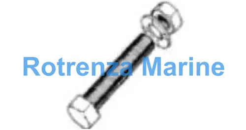 BOLT CENTER FOR CRIMPED OR, TWIST CUP BRUSH PT/NO.340.557