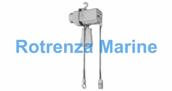 HOIST CHAIN ELEC AC120V 1-PH, 240KG MAX 3MTR