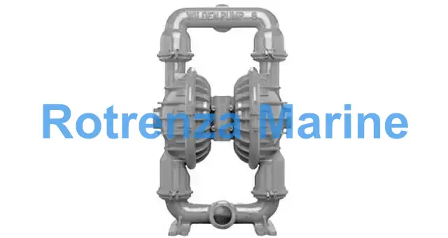 DIAPHRAGM PUMP AIR-OPERATED, WILDEN P4(EX.T4,M4) ALUMI CASE