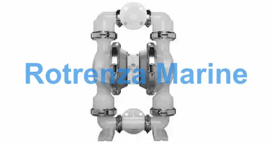 DIAPHRAGM PUMP AIR-OPERATED, WILDEN P.025 PLASTIC BODY