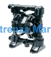 DIAPHRAGM PUMP AIR-OPERATED, GRACO HUSKY 515 PLASTIC BODY