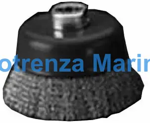 WIRE CUP BRUSH SINGLE WIRE, #2000-7S F/ICO CHIPPING HAMMER