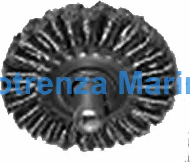 WIRE WHEEL BRUSH TWISTED WIRE, #2000-6R F/ICO CHIPPING HAMMER