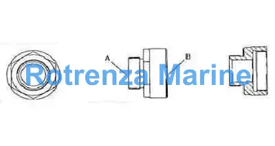 ADAPTOR HOT WATER LINE FOR, J.J.TANK CLEANING MACHINE