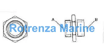 ADAPTOR DOUBLE ENDED FOR, J.J.TANK CLEANING MACHINE