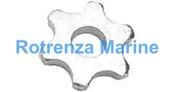 CUTTER HEX. 44X15X6MM #706495, FOR POWER EDGER VA10L