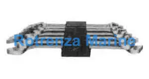 WRENCH SET DOUBLE OPEN END, LONG #50M 8X9 TO 23X26MM 6'S