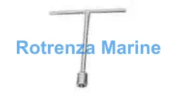 WRENCH T-TYPE 6-POINT 11MM, FIXED HANDLE