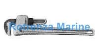 WRENCH PIPE STRAIGHT, HEAVY-DUTY 150MM