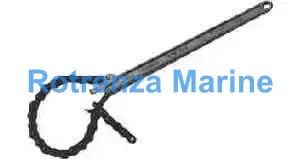 WRENCH CHAIN PIPE SINGLE JAW, 34-230MM CAPACITY
