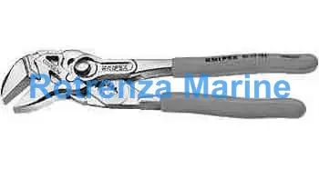 PLIER WRENCH PLASTIC COATED, HANDLE CAPACITY 1-3/4" 