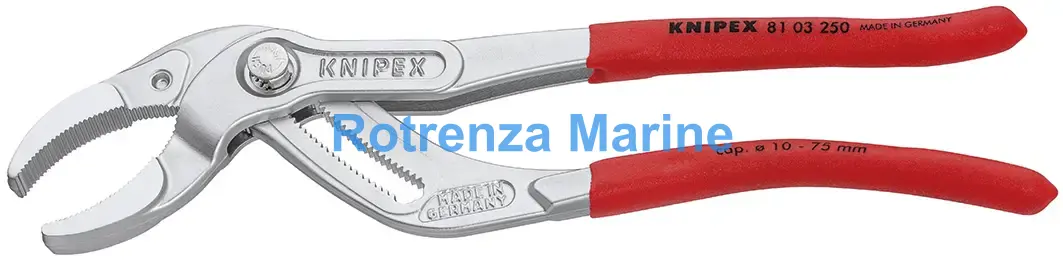 PLIER GRIPPING FOR PLASTIC, PIPE DIAM 25-80MM 