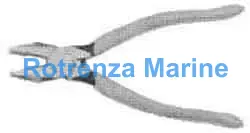 PLIER SIDE-CUTTING WITH SPRING, 200MM