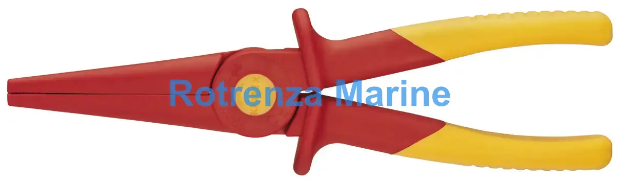 PLIER SNIPE NOSE INSULATED, PLASTIC LENGTH 220MM