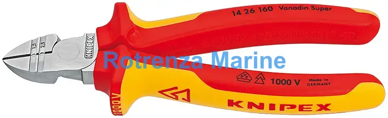 STRIPPER DIAGONAL INSULATION, INSULATED TO 1000V 1.5+2.5MM2