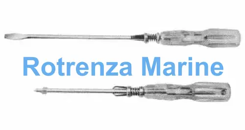 SCREWDRIVER WITH GRIPPING, SLOTTED 4.5X150MM