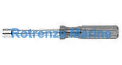 NUT DRIVER HEX. PLASTIC HANDLE, OPENING 4.0MM