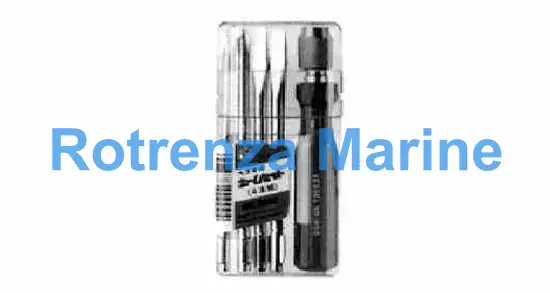 SCREWDRIVER SET DETACHABLE, 5 BITS -3/-4/-6/NO.1/NO.2