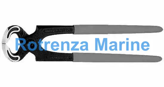 PINCER CARPENTERS' PLASTIC, COATED HANDLE L:210MM