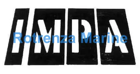 STENCIL LETTER ADJUSTABLE, BRASS A-Z & 0-9 25MM 36'S