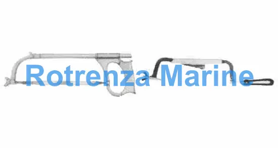 FRAME HACKSAW ADJUSTABLE, HORIZONTAL 250-300MM