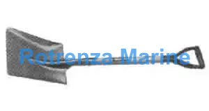 SHOVEL STEEL SQUARE 1050MM